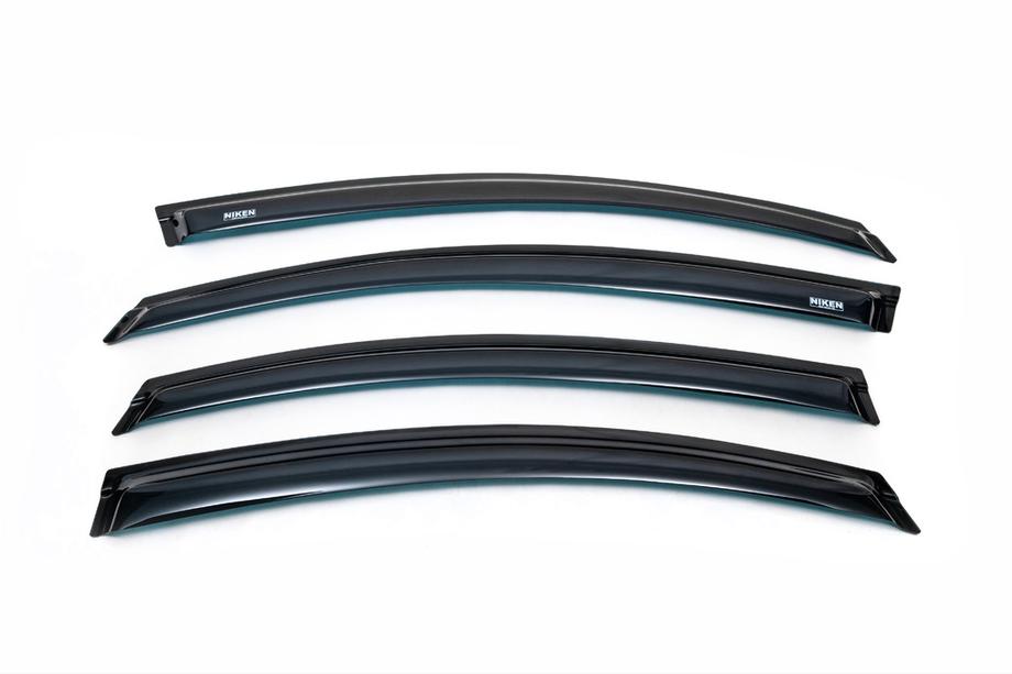 Mazda 6 2008-2012 Deflektory Okien (4 szt, Niken) Zdjęcia 2