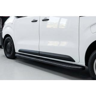 Progi Boczné Bosphorus Black (2 szt., Aluminium) Citroen Jumpy/Dispatch 2017- zdjęcia 1