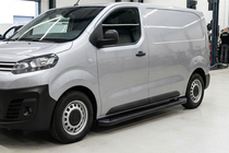 Citroen Jumpy/Dispatch 2017- Progi Boczné Allmond Black (2 szt., Aluminium) zdjęcia 5