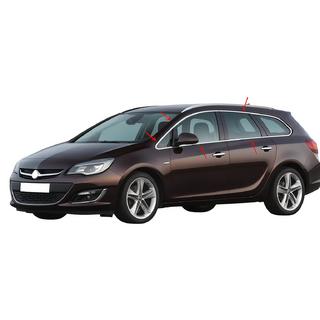 Kompletne listwy ozdobne szyb stal nierdzewna (Sport Tourer, 12 szt.)