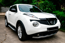 Nissan Juke 2010-2019 Progi Boczné Allmond Grey (2 szt., Aluminium) zdjęcia 1