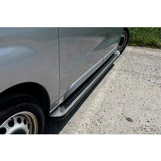 Progi Boczné Allmond Black (2 szt., Aluminium) zdjęcia 1