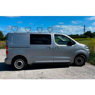 Progi Boczné Allmond Black (2 szt., Aluminium) Peugeot Expert 2017- zdjęcia 4