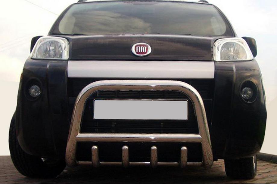 Peugeot Bipper 2008-2017 Przedni Pałąk QT006 (Stal Nierdzewna) Image