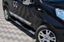 Peugeot Bipper 2008-2017 Rury Boczne (2 szt., Stal Nierdzewna) zdjęcia 1