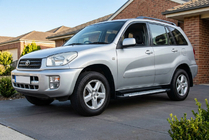 Toyota Rav 4 2001-2005 Progi boczne Allmond (2 szt., aluminium) zdjęcia 1