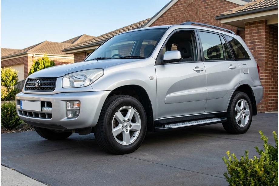 Toyota Rav 4 2001-2005 Progi boczne Allmond (2 szt., aluminium) Image