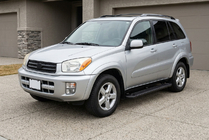 Toyota Rav 4 2001-2005 Progi Boczné Allmond Black (2 szt., Aluminium) zdjęcia 1