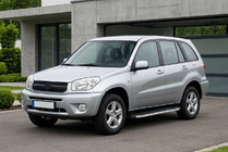 Toyota Rav 4 2001-2005 Progi Boczné Fullmond (2 szt., Aluminium) zdjęcia 1