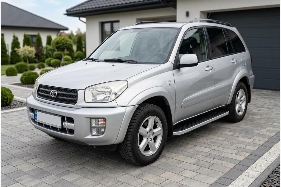 Toyota Rav 4 2001-2005 Progi Boczné Tayga (2 szt., Aluminium) Image