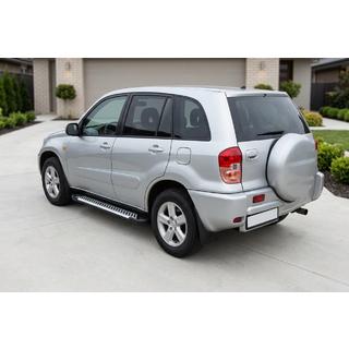Progi Boczne Line (2 szt., Aluminium) Toyota Rav 4 2001-2005 zdjęcia 1