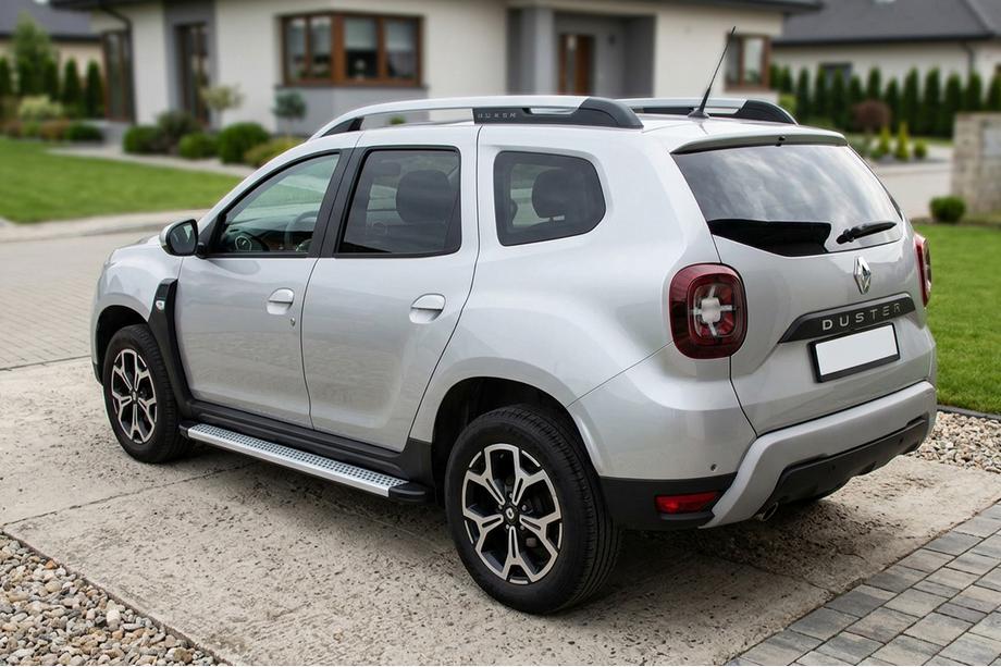 Renault Duster 2018-2024 Progi Boczne Maya V2 (2 szt., Aluminium) Image