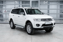 Mitsubishi Pajero Sport 2008-2015 Progi Boczne Maya V2 (2 szt., Aluminium) zdjęcia 1