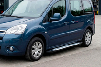 Peugeot Partner Tepee 2008-2018 Progi Boczné Allmond Grey (2 szt., Aluminium) zdjęcia 1
