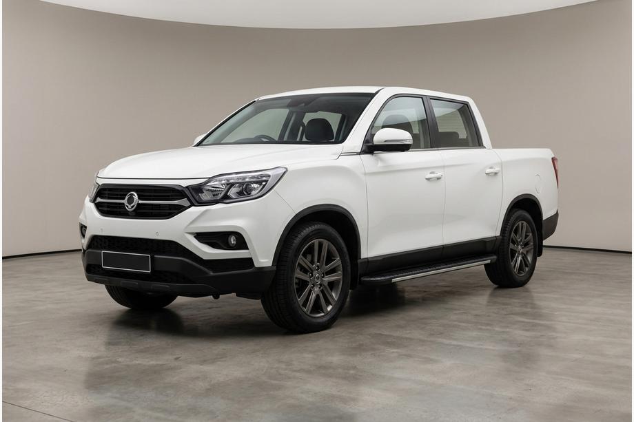 SsangYong Musso II 2018– Progi Boczné Bosphore Grey (2 szt., Aluminium) Image