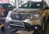 Dacia Duster 2018-2024 Pałąk przedni bez napisu WT003 (stal nierdzewna) zdjęcia 12