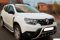 Dacia Duster 2018-2024 Orurowanie przednie z napisem WT004 (stal nierdzewna) zdjęcia 4
