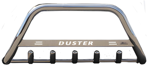Dacia Duster 2018-2024 Orurowanie przednie z napisem WT004 (stal nierdzewna) zdjęcia 5