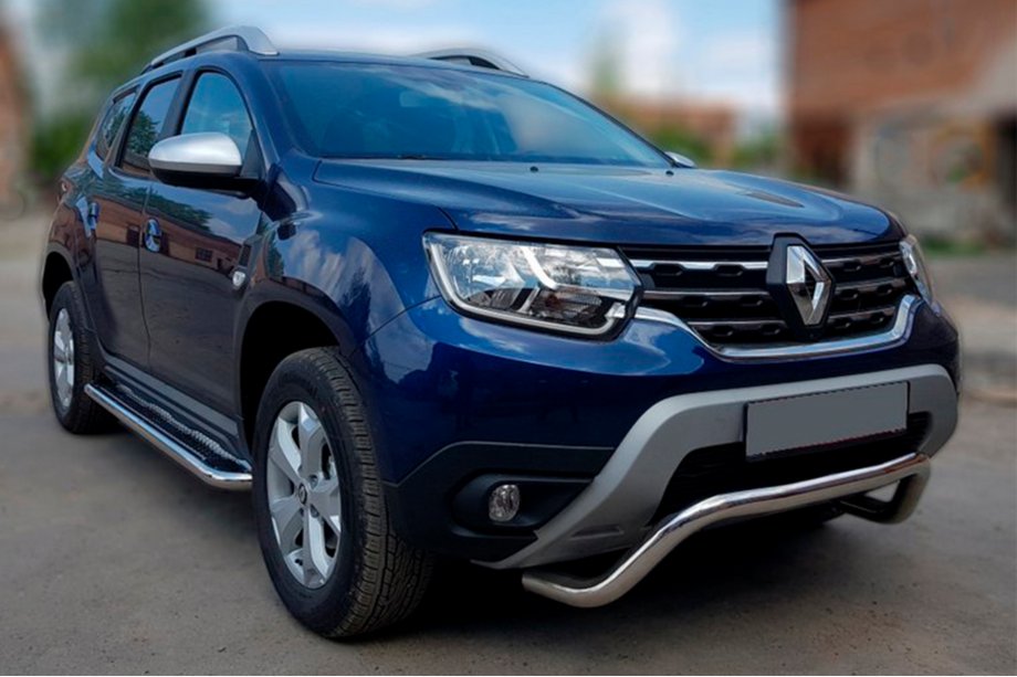 Renault Duster 2018-2024 Pałąk Przedni WT007 (Stal Nierdzewna) Image