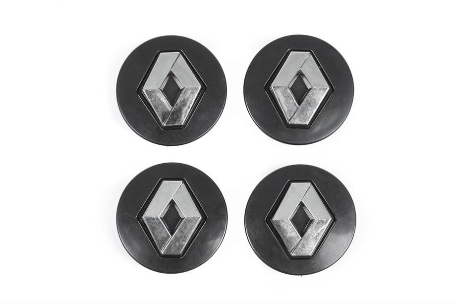 Renault Czarne dekielki na felgi 5882B (56mm na 52mm, 4 szt) Zdjęcia 2
