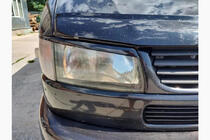 Volkswagen T4 Caravelle/Multivan 1990–2003 Brewki na Reflektory Skośna Maska (2 szt) Czarny Połysk zdjęcia 4