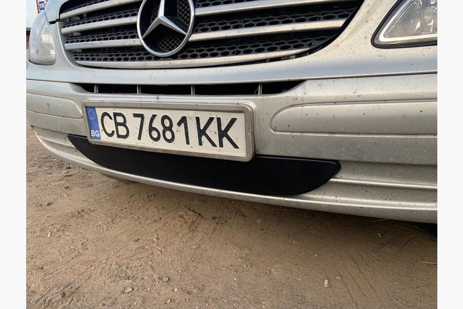 Mercedes Vito W639 2004-2014 Zimowa osłona zderzaka (2004-2010) Zdjęcia 3
