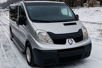 Renault Trafic 2001–2015 Progi boczne typ X5 (2 szt, aluminium) Długa Baza zdjęcia 2