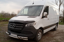 Mercedes Sprinter W907/W910 2018- Nakładki na Lusterka (2 szt., Stal Nierdzewna) zdjęcia 2