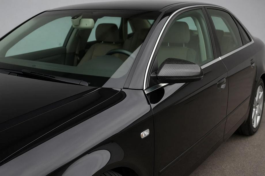 Audi A4 B7 2004-2008 Nakładki na Lusterka (2 szt., Carbon) Image