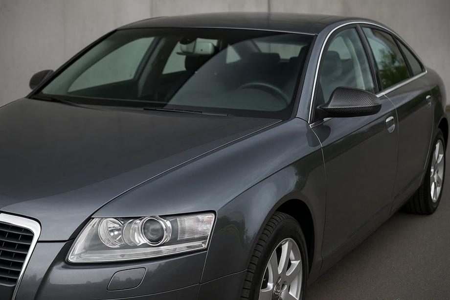 Audi A6 C6 2004-2011 Nakładki na Lusterka 2006-2008 (2 szt., Carbon) Image