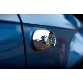Kratka na kierunkowskaz boczny Owal (2 szt, ABS) Audi A3 2003-2012 zdjęcia 3