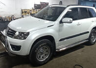 Suzuki Grand Vitara 2005-2017 Progi Boczné Premium (2 szt, Stal Nierdzewna) zdjęcia 3