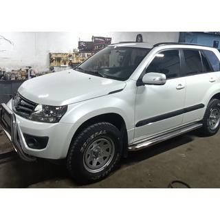 Progi Boczné Premium (2 szt, Stal Nierdzewna) Suzuki Grand Vitara 2005-2017 zdjęcia 3