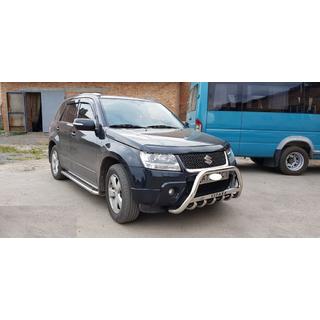 Progi Boczné Premium (2 szt, Stal Nierdzewna) Suzuki Grand Vitara 2005-2017 zdjęcia 2