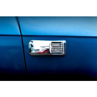 Chromowane Nakładki na Kierunkowskazy Boczne Prostokątne (2 szt, ABS) Audi A3 2003-2012 zdjęcia 2