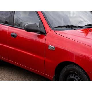 Chromowane Nakładki na Kierunkowskazy Boczne Prostokątne (2 szt, ABS) Daewoo Lanos 1998-2017 zdjęcia 1