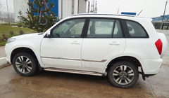 Chery Tiggo 3 2005- Progi Boczné Premium (2 szt., Stal Nierdzewna) zdjęcia 3