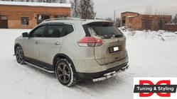 Nissan X-trail T32/Rogue 2014-2021 Progi Boczné Premium (2 szt., Stal Nierdzewna) zdjęcia 3