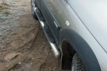 Chevrolet Niva 1998-2020 Rury Boczne (2 szt, Stal Nierdzewna) zdjęcia 8