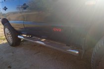 Chevrolet Niva 1998-2020 Rury Boczne (2 szt, Stal Nierdzewna) zdjęcia 7