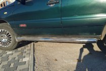 Chevrolet Niva 1998-2020 Rury Boczne (2 szt, Stal Nierdzewna) zdjęcia 6