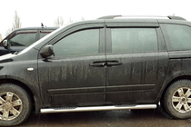 Kia Carnival 2002-2013 Rury Boczne (2 szt., Stal Nierdzewna) zdjęcia 1
