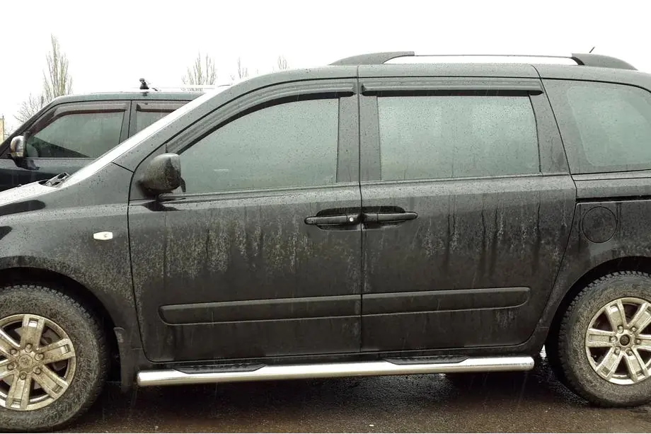 Kia Carnival 2002-2013 Rury Boczne (2 szt., Stal Nierdzewna) Image