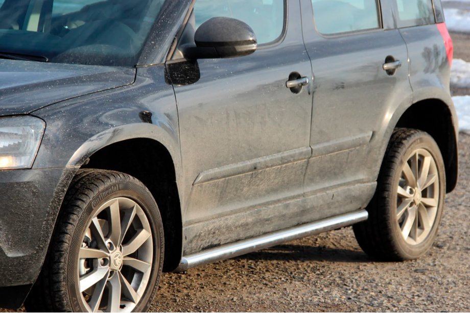 Skoda Yeti 2009-2017 Rury Boczne (2 szt., Stal Nierdzewna) Image