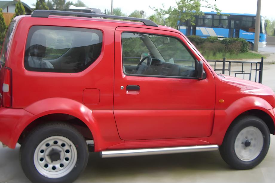 Suzuki Jimny 1998-2018 Rury Boczne (2 szt., Stal Nierdzewna) Zdjęcia 1