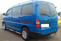 Toyota HiAce Rury Boczne (2 szt., Stal Nierdzewna) zdjęcia 1
