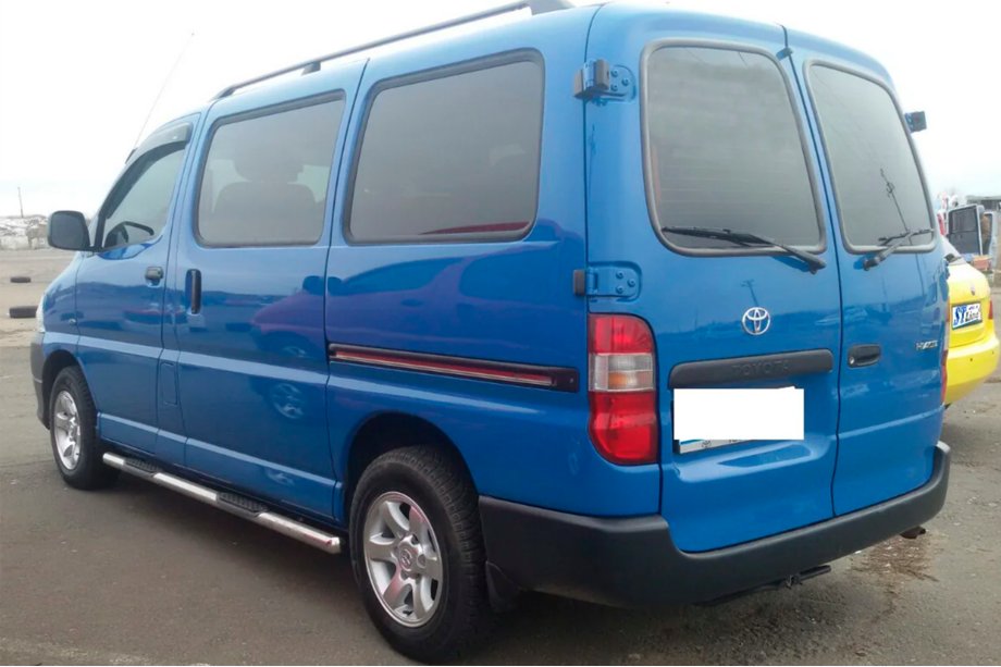 Toyota HiAce Rury Boczne (2 szt., Stal Nierdzewna) Image