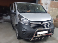 Opel Vivaro 2015-2019 Przedni Pałąk WT003-4 (Stal Nierdzewna) Z Napisem zdjęcia 3