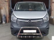 Opel Vivaro 2015-2019 Przedni Pałąk WT003-4 (Stal Nierdzewna) Z Napisem zdjęcia 1