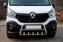 Opel Vivaro 2015-2019 Przedni Pałąk WT003-4 (Stal Nierdzewna) Z Napisem zdjęcia 6